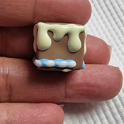 Beads Mote Manil Lukis Painting Full Premium Cake Kotak Leleh 5