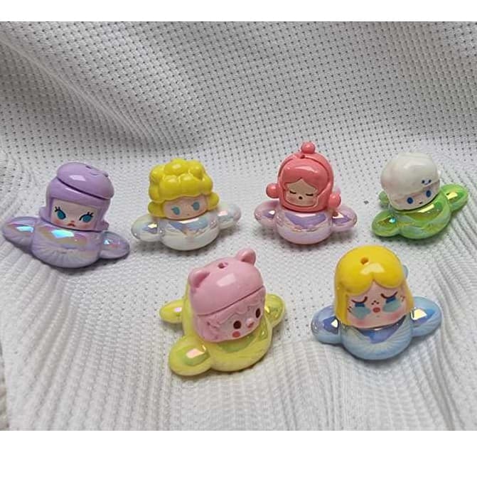 Beadshhoven Manik Mote Beads Uv Pesawat Popmart Dimoo And Friends