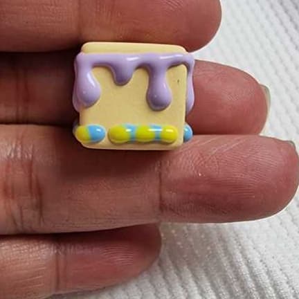 Beads Mote Manil Lukis Painting Full Premium Cake Kotak Leleh 6
