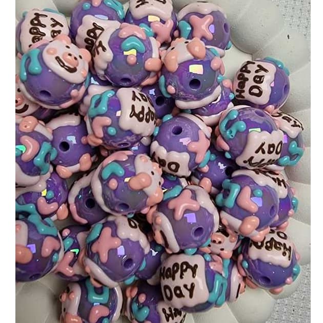 Beads Mote Manik Beads Full Painting Plus Lukis Happy Day Gambar Babi Pig 3