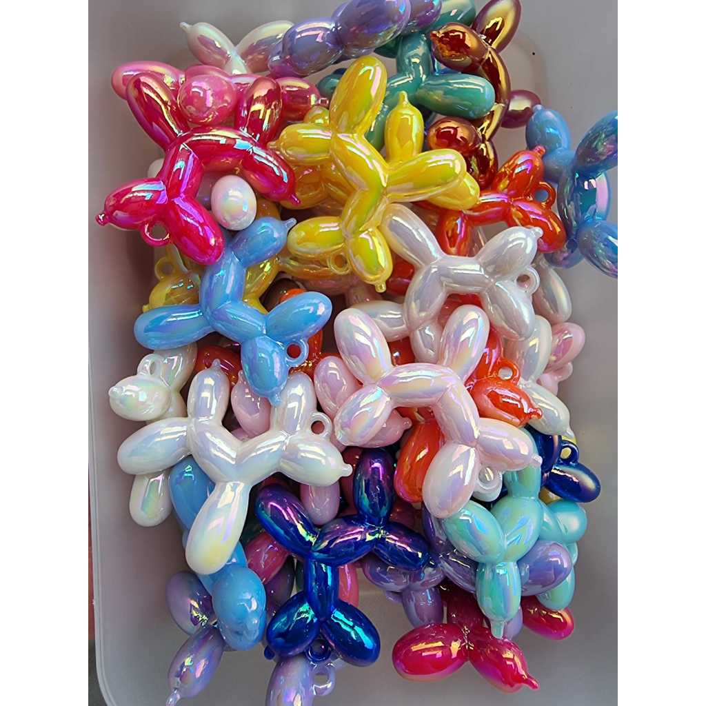 Bandul Poodle Manik Mote Beads Poodle Uv Premium Sebut Warna Yaaaa 2